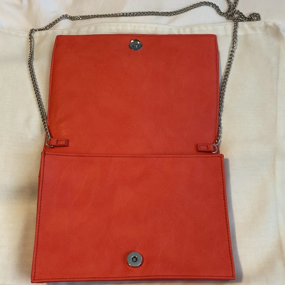 Danielle Nicole Vegan Leather Clutch Crossbody